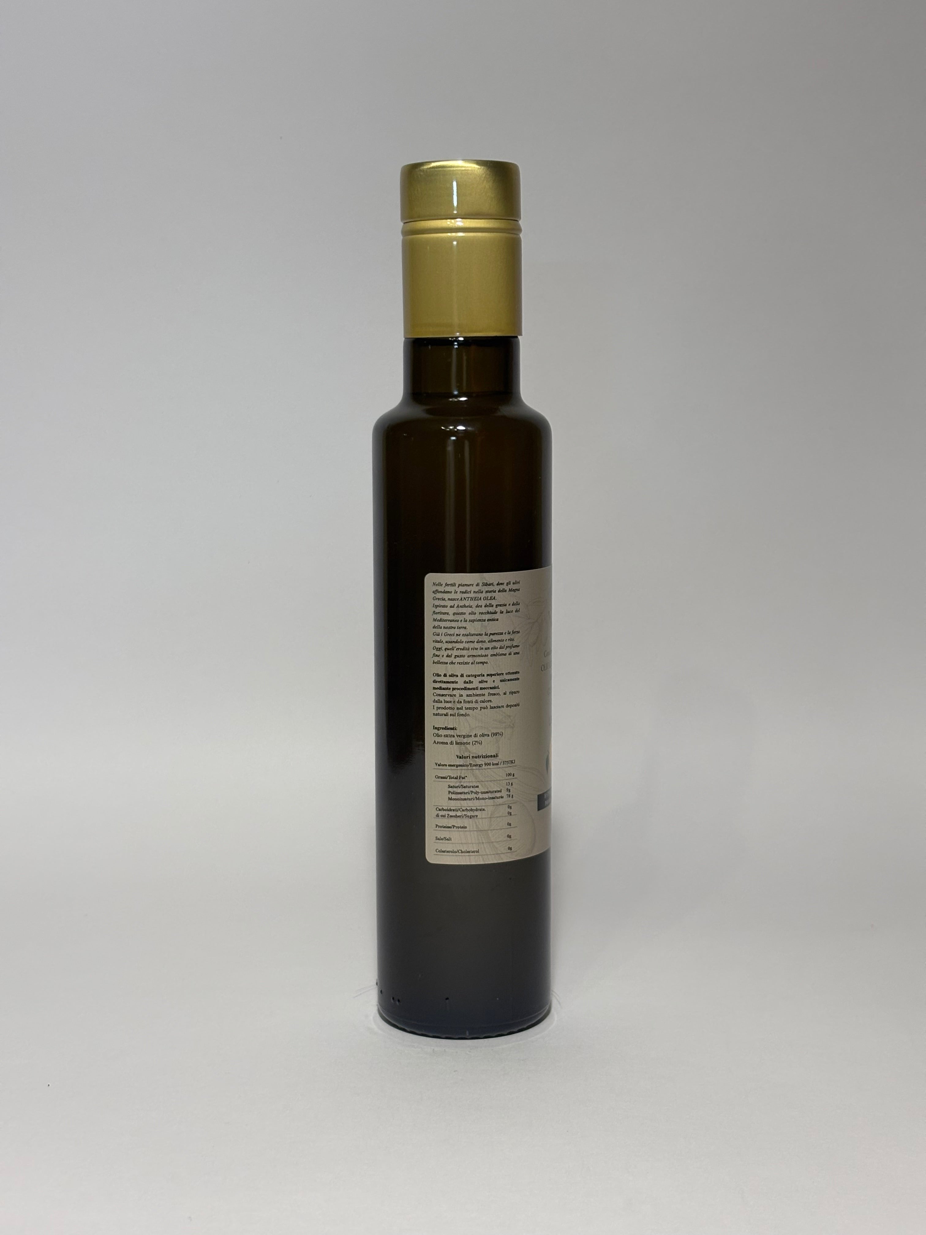 Olio Extravergine di Oliva al Limone – ANTHEIA OLEA