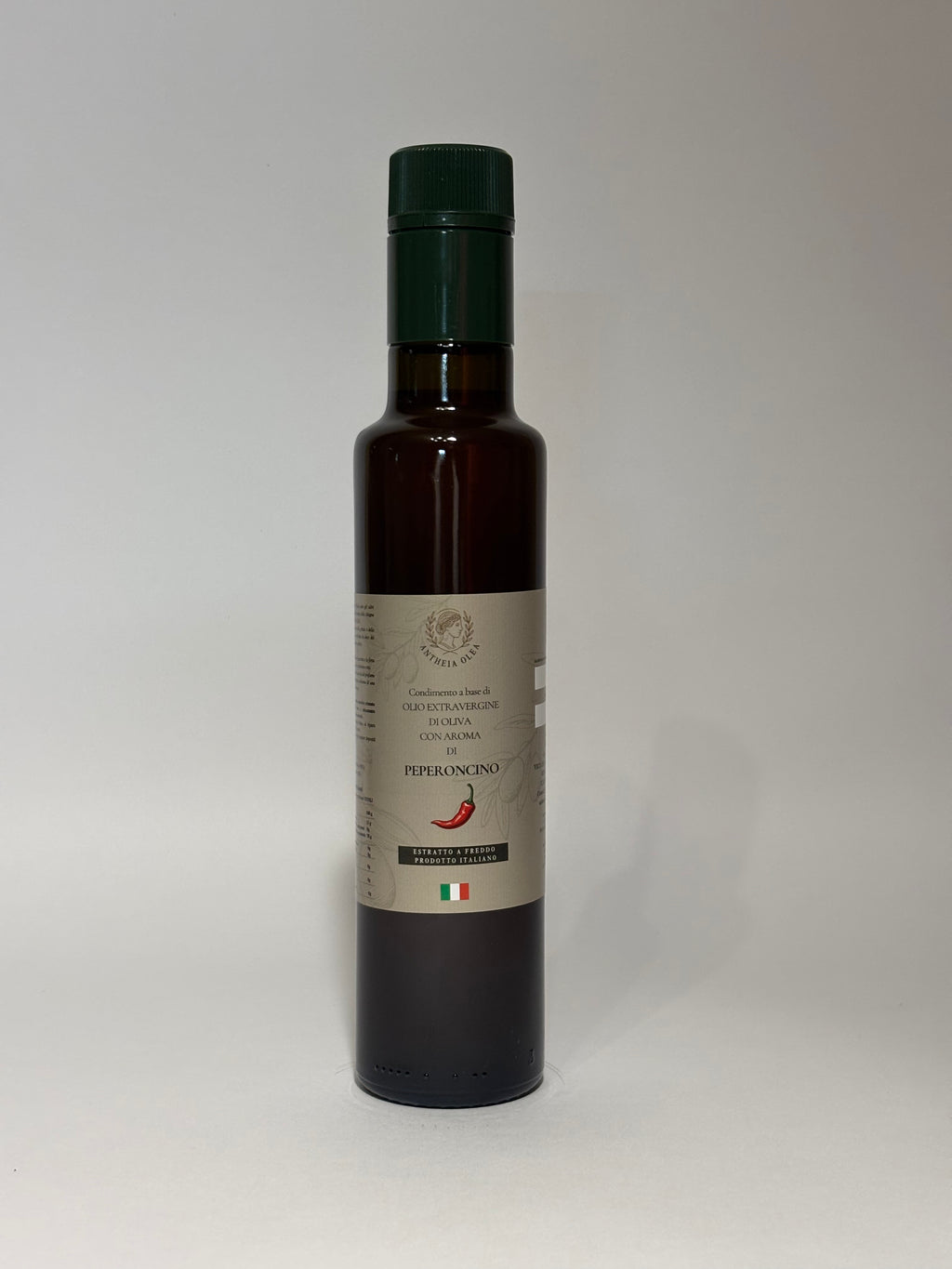 Olio Extravergine di Oliva al Peperoncino – ANTHEIA OLEA