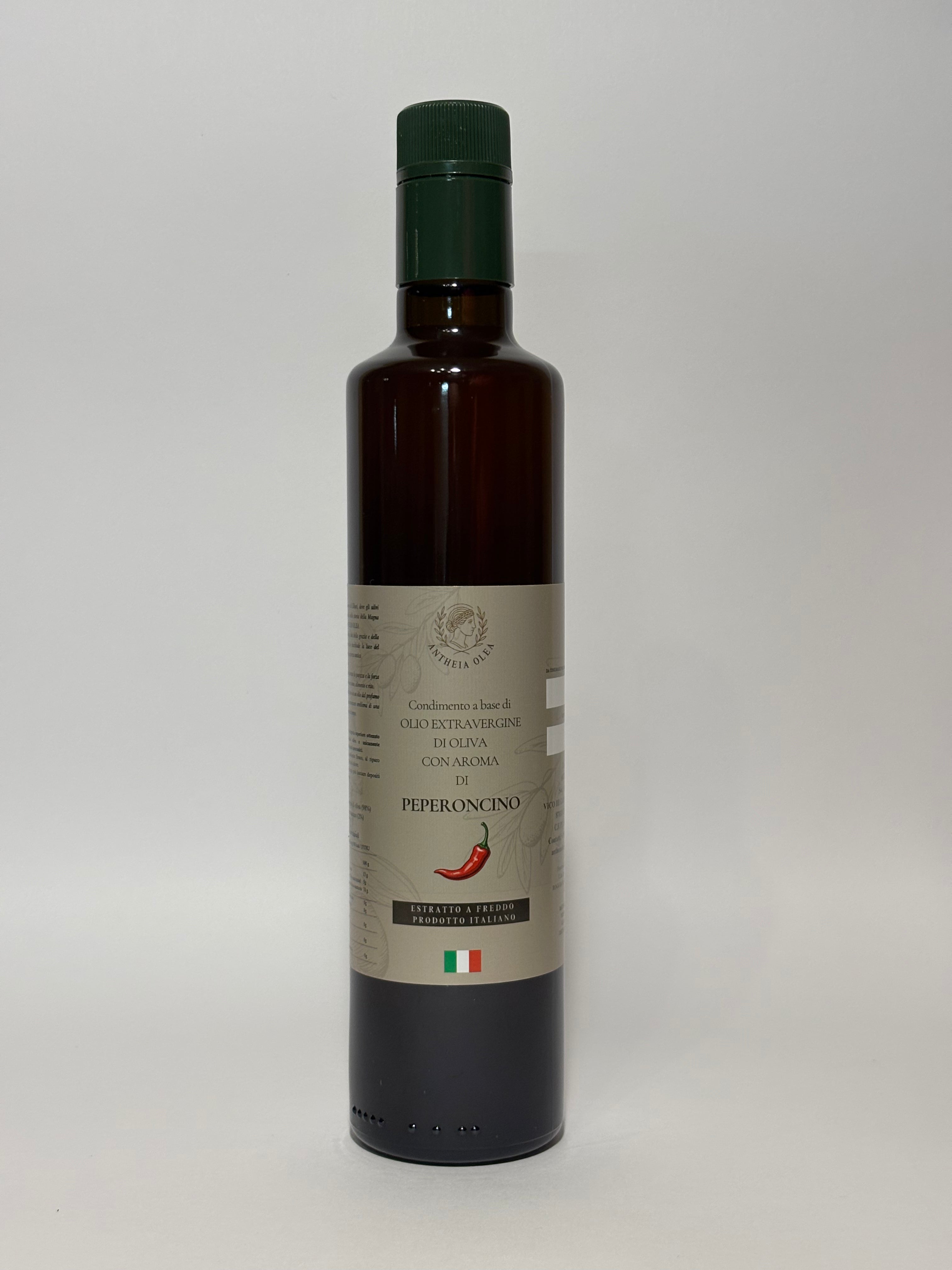 Olio Extravergine di Oliva al Peperoncino – ANTHEIA OLEA